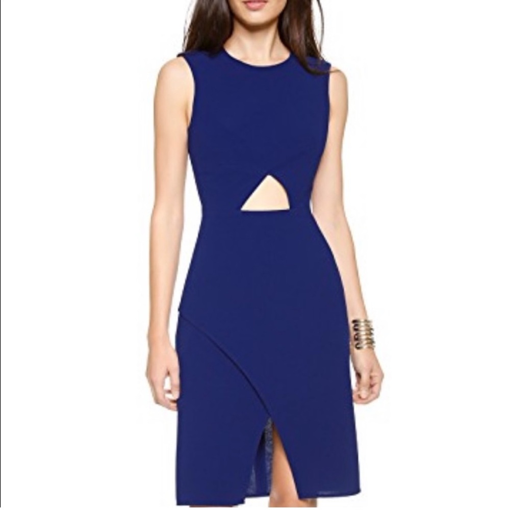 BCBG Annabelle cutout dress. Size 2. Worn once.